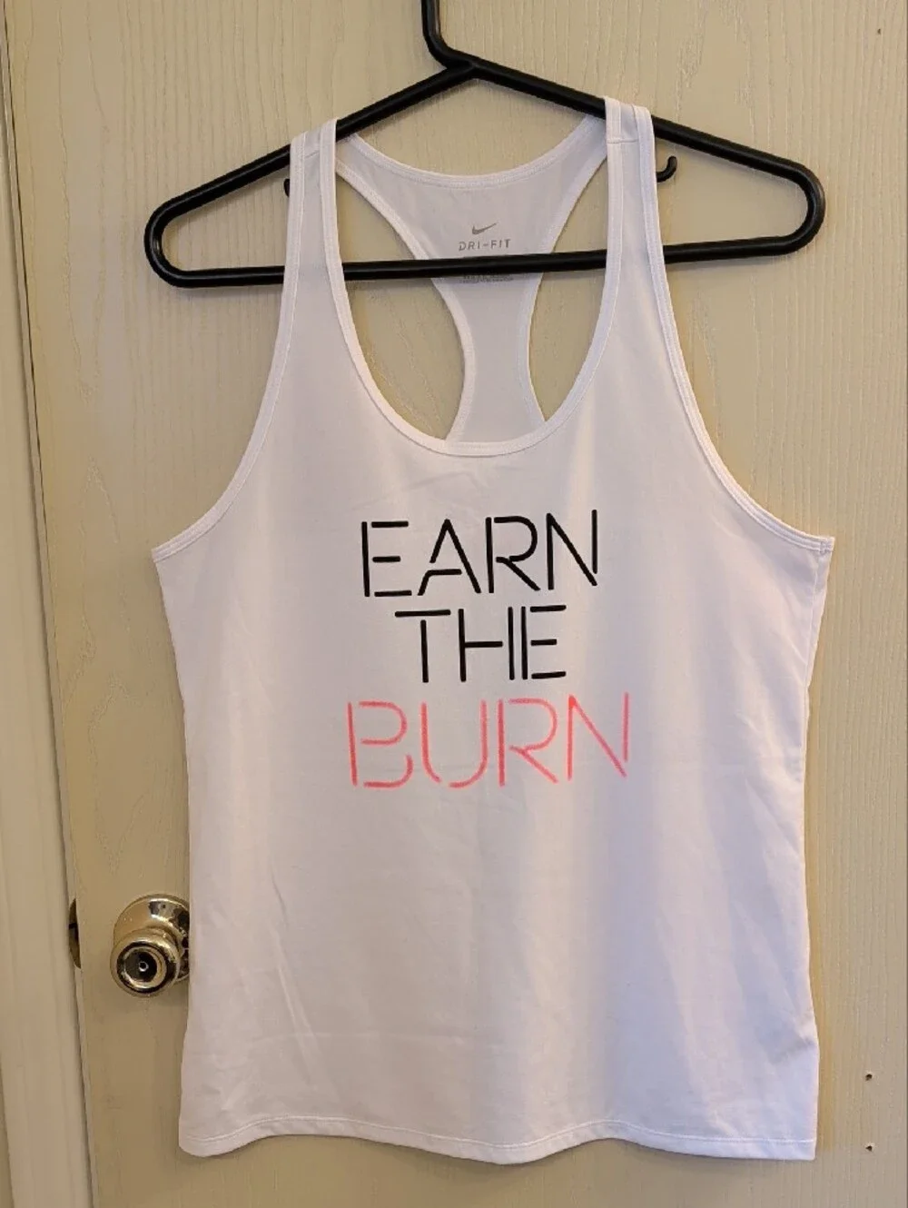 Nike Dri-FIT Racerback Tank Lot of 2 Women's M White Gray